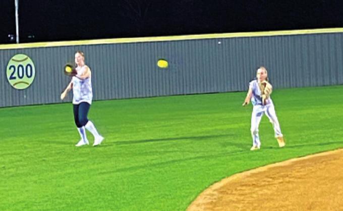 Lady Pirates kicked off the softball season with a 12:01 practice