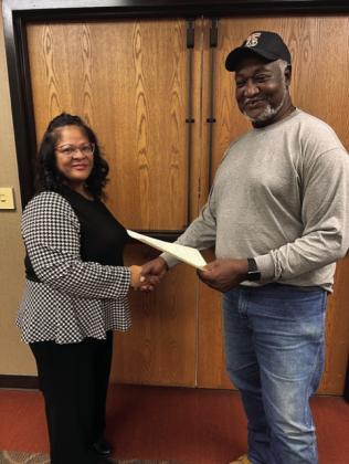 Carmen Bruner-Still and Donald Stephens, new board member. courtesy photo