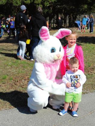 The Easter Bunny visits Bristow