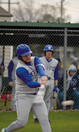 Tyler Burdick pitching against Davenport. courtesy photo