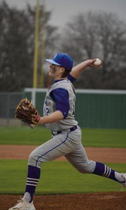 Seth McDaniel batting in the win Against Davenport. courtesy photo