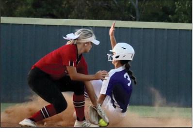 courtesy photo AvaYocham slides safely into second.