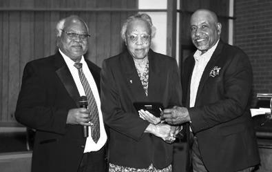 Melvin Taylor, Patricia Crenshaw and Ted Alexander.
