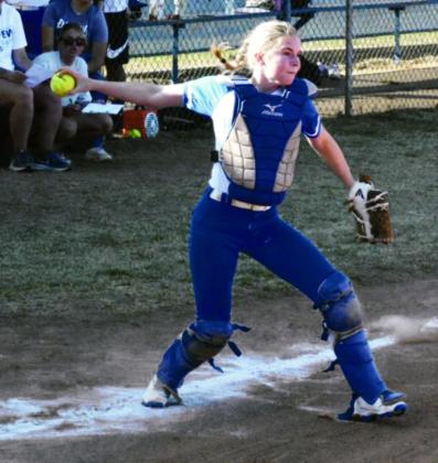 Lady Hornets play ball