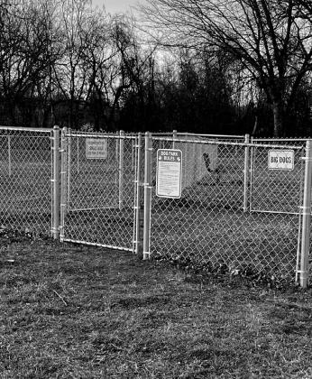 The new Bark Park is now open for all the canine friends to enjoy. The dog park is located at 20 East Tejon. It was fully funded by a generous donation by the Jones Foundation.