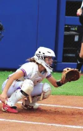 Lacey Moody getting ready to take a pitch. courtesy photo