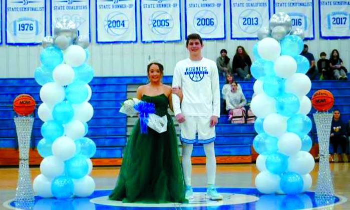 Queen Rusti Montgomery and King Carson Kinney