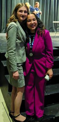 Eva Roberts and Mackenna Hooks