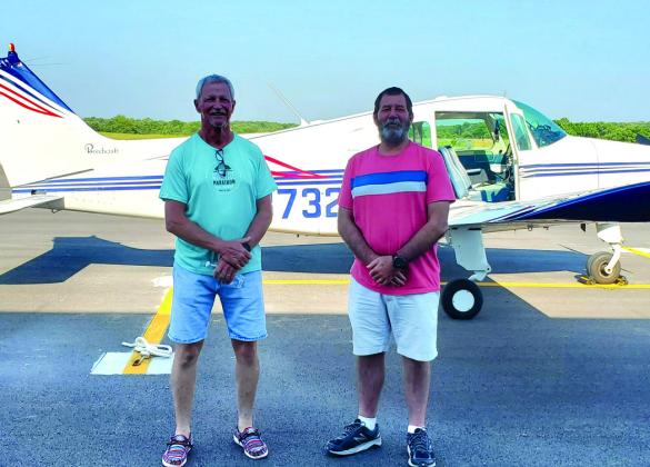 Pilots Erick Womack and Joe Roberts courtesy photo