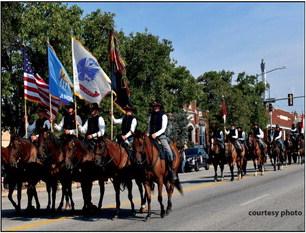 courtesy photo Mounted Color Guard.