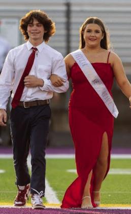 FCCLA Representatives Denver Flood and Ryian Sisco.