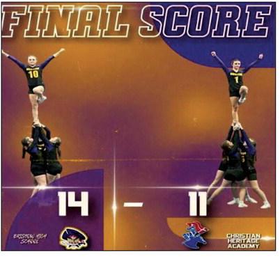 Bristow High 2025 Stunt Runners up