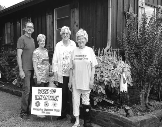 courtesy ohoto Pictured from left, Mark and Kristi Kerley, Virginia Ray, and Kathy Costner.