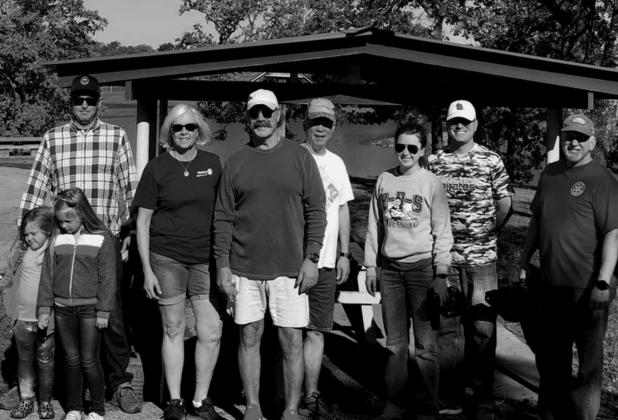 Rotarians prepare park for 5K Run