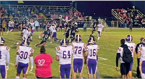 Pirates take Jay 38-8