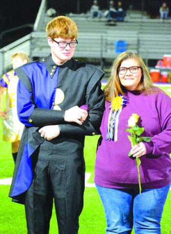 Jacob Pickering with Christina Gonzalez
