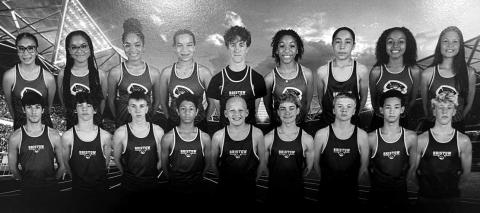Bristow Pirate Cross Country team back row from left, Ayana Bruner, RaeLynn Skinner, RaeAnna Skinner, Chloe Cooper, BriarWebb, Mashayla Bradford, Julius Sanders, Ramona Brown, Eden Bigpond. Front row left, Fischer Antrikin, Michael Wilhite, Austin Vanzant, Rio Bruner, Miles Evans, Denver Flood, Noah Hilburn, Kale Fruits and Kolson Seachris.
