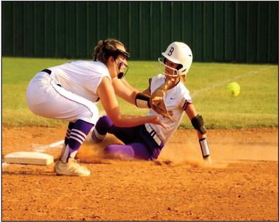 Ava Yoccham slides safely into third.