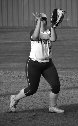 Claire Bailey get the out.