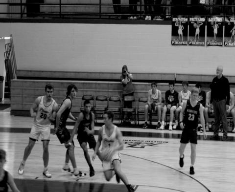 Bristow Pirates lose to the Mannford Pirates, 40-49