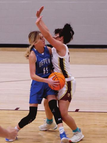 Lady Hornets vs Ripley, season record 22 -4