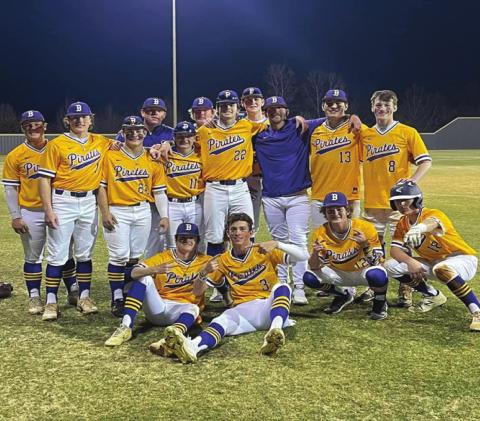 Pirate Baseball Team