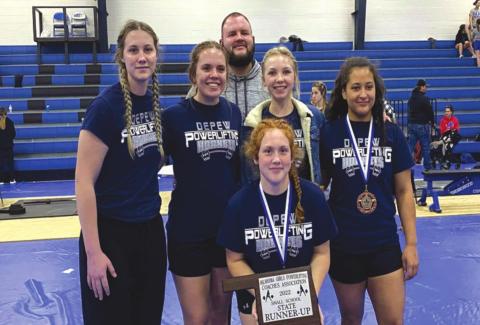 Hornet Powerlifting Team Runners Up
