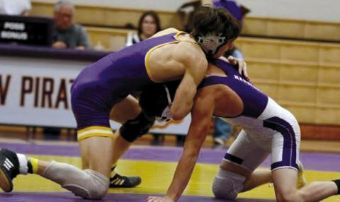 Bristow Pirate Wrestlers vs Mannford Pirates
