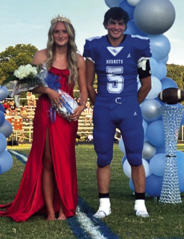 Queen Laramie Fenton and King Jack Johnson
